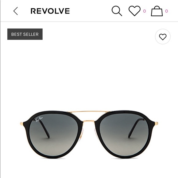 Ray-ban Sunglasses Black and Grey Gradient - Picture 5 of 7